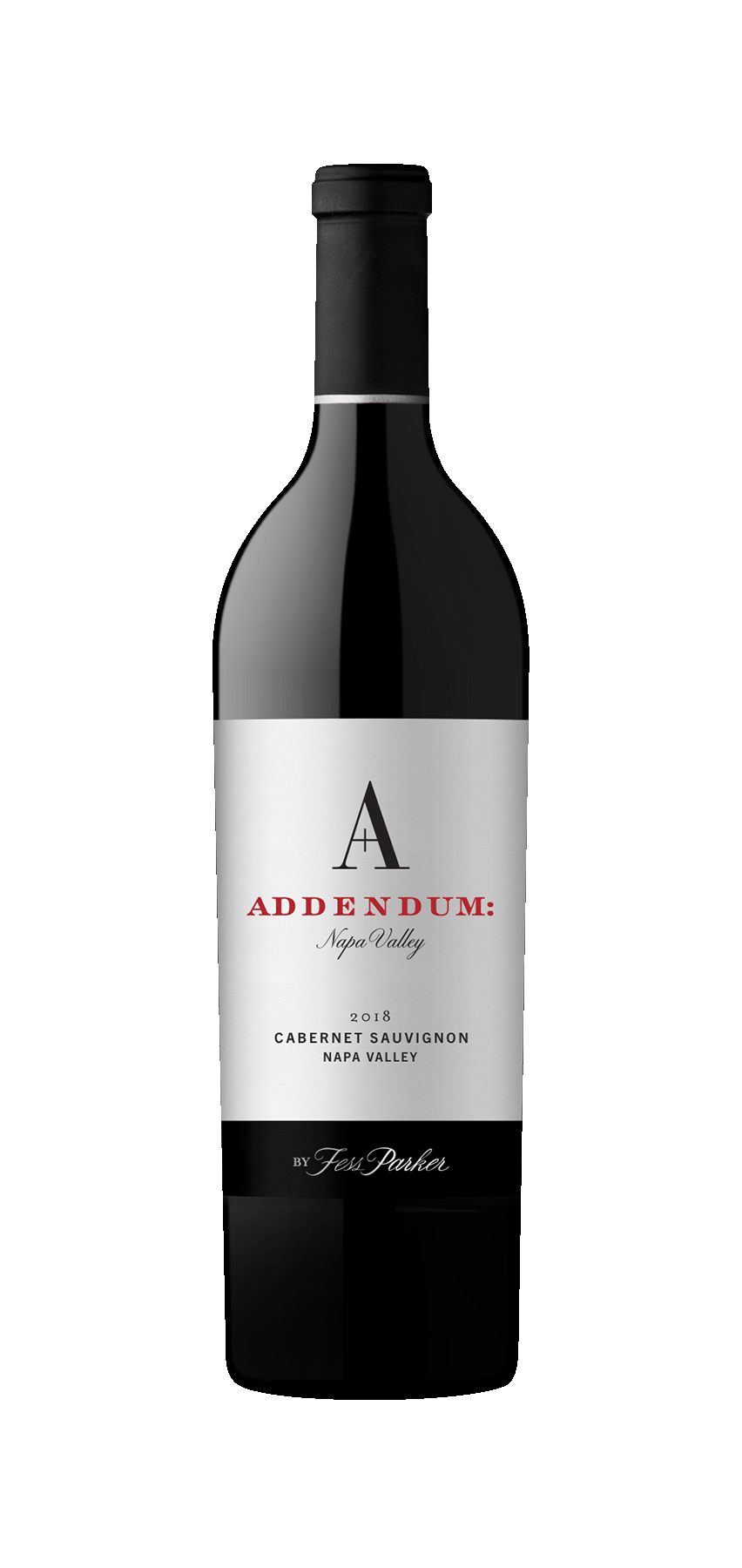 Cabernet Sauvignon Napa Valley Addendum wine bottle 2018.