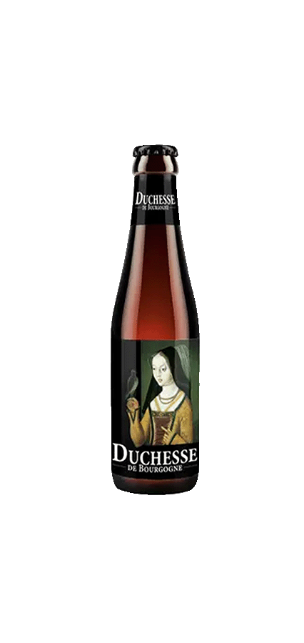 Duchesse De Borgogne Flemish Red Ale bottle, 330 ml, Belgian style with medium body and 6% alcohol.