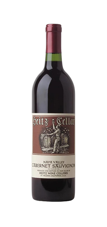 Heitz Cellar Cabernet Sauvignon 2018 Napa Valley wine bottle