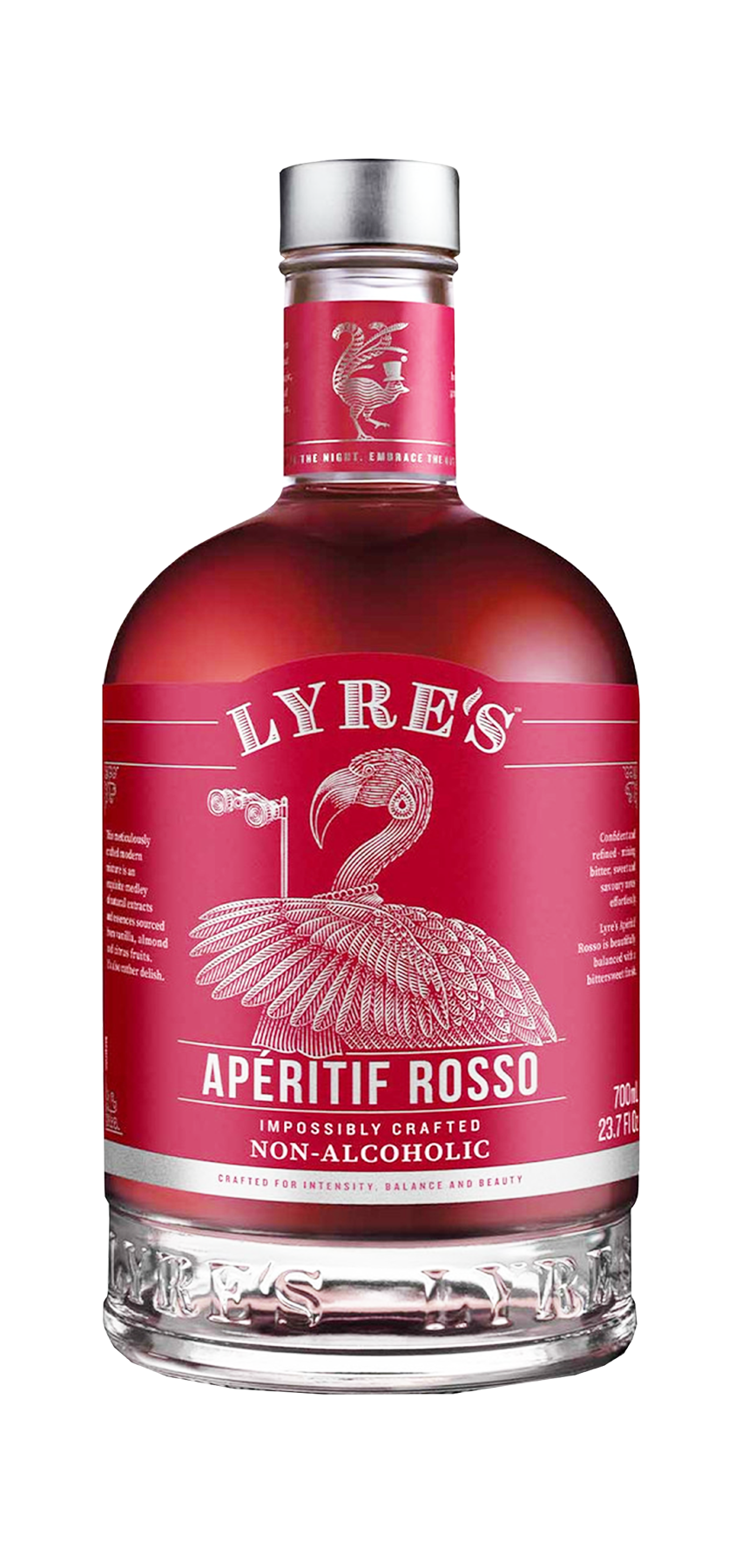 Non-alcoholic Aperitif Rosso by Lyre's, 700ml bottle.