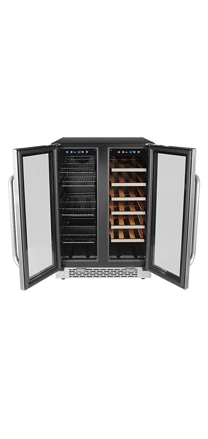 Dual Zone Wine & Beer Fridge