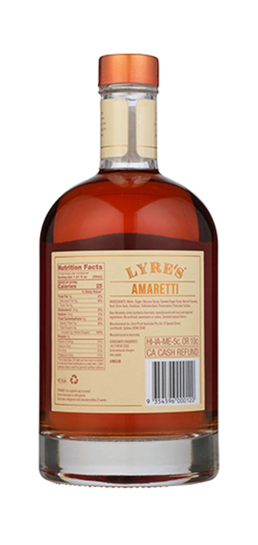 Amaretti Non-Alcoholic Spirit - Lyre's