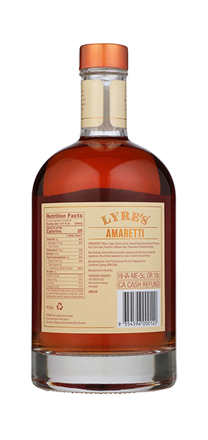 Amaretti Non-Alcoholic Spirit - Lyre's