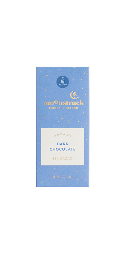 Moonstruck Dreamy Dark Chocolate Bar