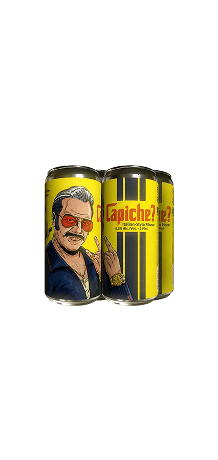 Capiche? - Crafted Italian-Style Pilsner - Paperback Brewing Co.