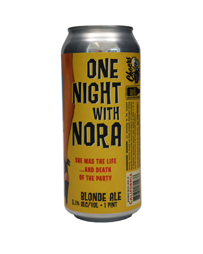 One Night With Nora - Blond Ale - Paperback Brewing Co.